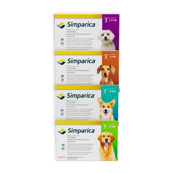 Simparica 3 comprimidos
